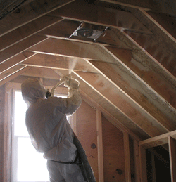  KY attic spray foam insulation
